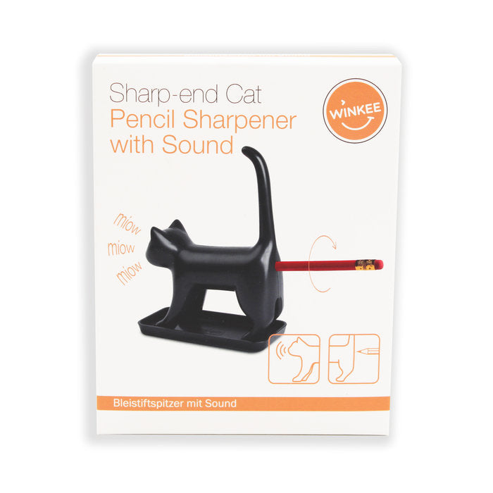 SACAPUNTAS CON FORMA DE GATO CON SONIDOS | 1 UNIDADES | (WINKEE)