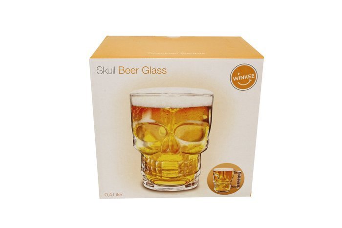 JARRA DE CERVEZA DE CALAVERA | WINKEE | 1 UNIDAD | 4260348478343
