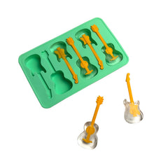 MOLDE CON FORMA DE GUITARRA PARA HIELO / HELADOS | WINKEE | 1 UNIDAD | 4260348479135