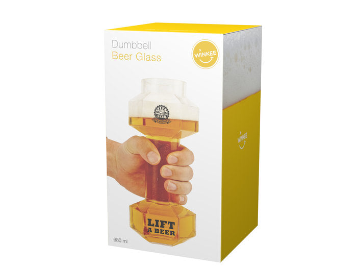 JARRA DE CERVEZA CON FORMA DE PESA | WINKEE | 1 UNIDAD | 4260348479944 Imagen principal del producto