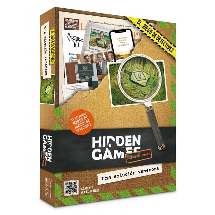 JUEGO UNA SOLUCION VENENOSA | JUEGOS DE MESA MAGIC BOX | 1 UNIDAD | 4260686490694 Imagen principal del producto