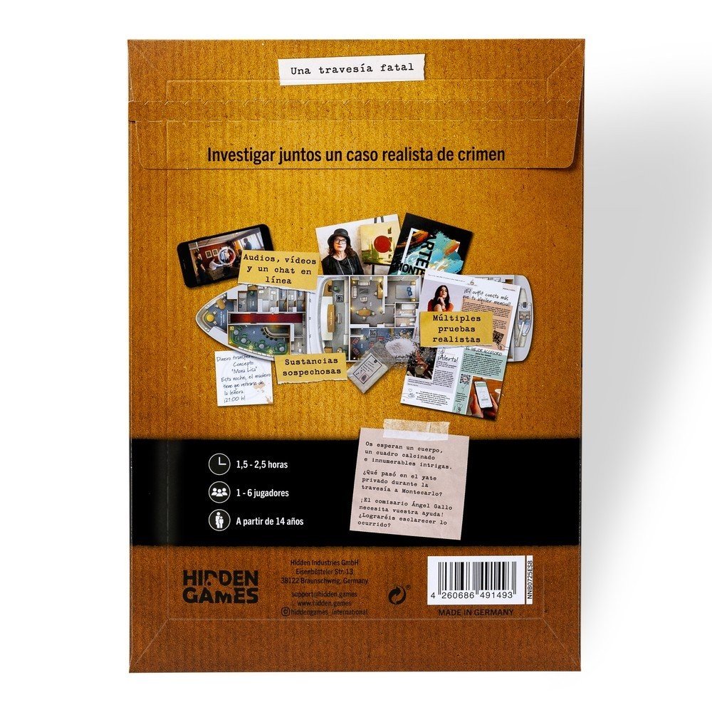 Hidden Game Caso Una Travesía Fatal - Magic Box