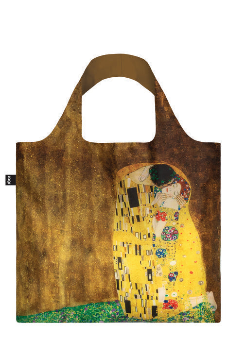 Bolsa Plegable Gustav Klimt El Beso Recycled LOQI