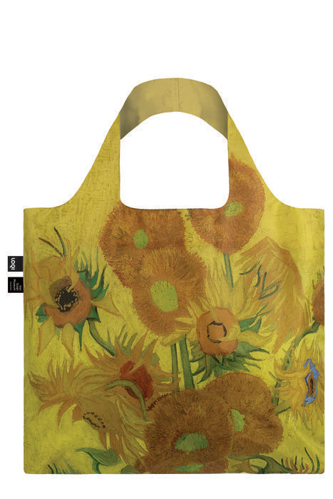 Bolsa plegable Van Gogh Los Girasoles Recycled LOQI