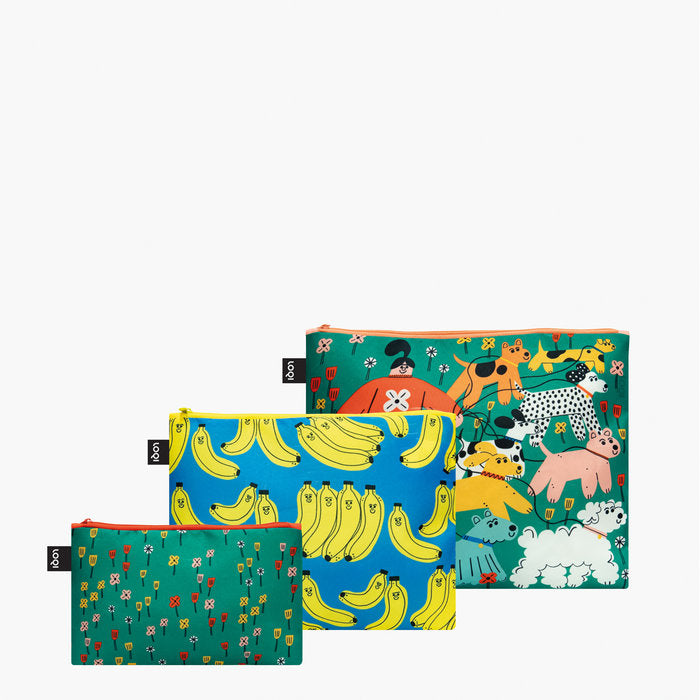 BOLSA ZIP POCKETS TESS SMITH ROBERTS | LOQI | 1 UNIDAD | 4260715131048 Imagen principal del producto