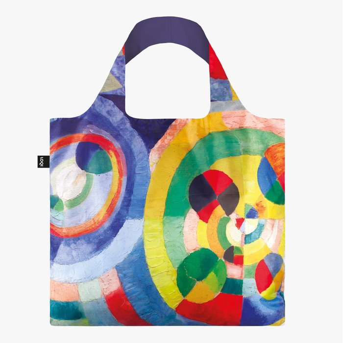 BOLSA PLEGABLE PIERRE ROBERT DELAUNAY CIRCULAR FORMS | LOQI Imagen principal del producto
