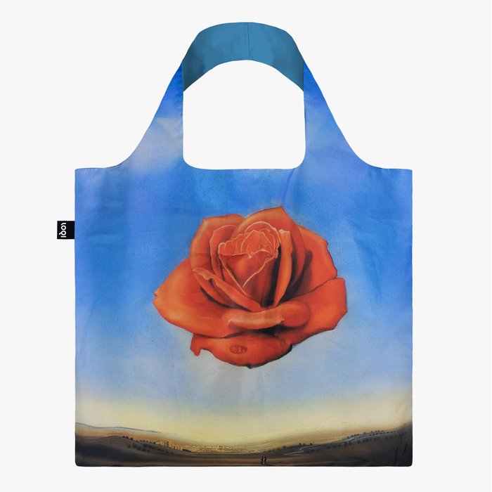 BOLSA PLEGABLE LOQI SALVADOR DALI LA ROSA MEDITATIVA | LOQI Imagen principal del producto
