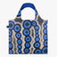 BOLSA PLEGABLE LOQI KIRSTEN NANGALA WATER BLUE | LOQI