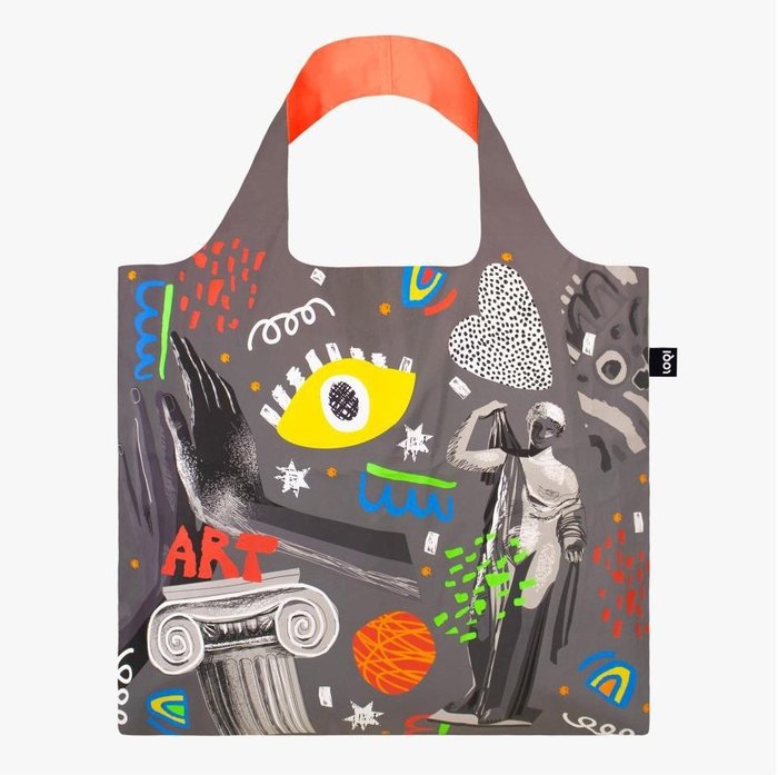BOLSA LOQI CLASSIC ART REFLECTIVE | LOQI Imagen principal del producto