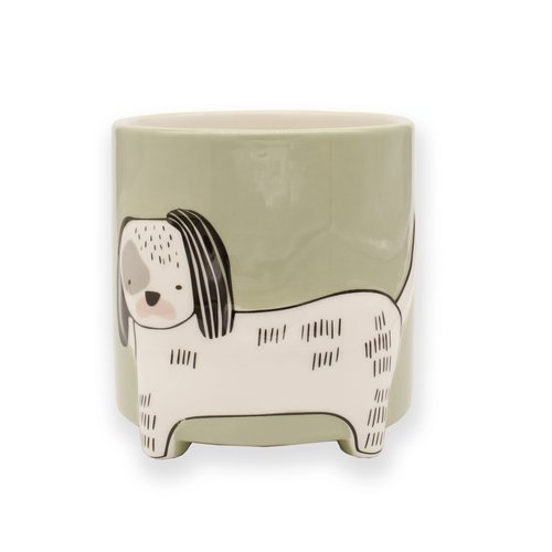 MACETA CON FORMA DE PERRO | WINKEE | 1 UNIDAD | 4260767641250