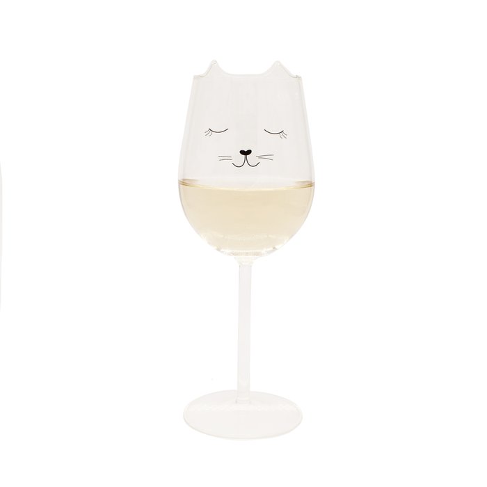 COPA DE VINO CON FORMA DE GATO | WINKEE | 1 UNIDAD | 4260767641502 Imagen principal del producto