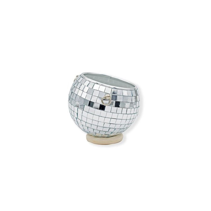 Macetero colgante bola de discoteca 10 cm Imagen principal del producto