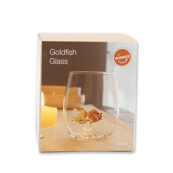 VASO DE CRISTAL 3D PEZ | WINKEE | 1 UNIDAD | 4260767642288