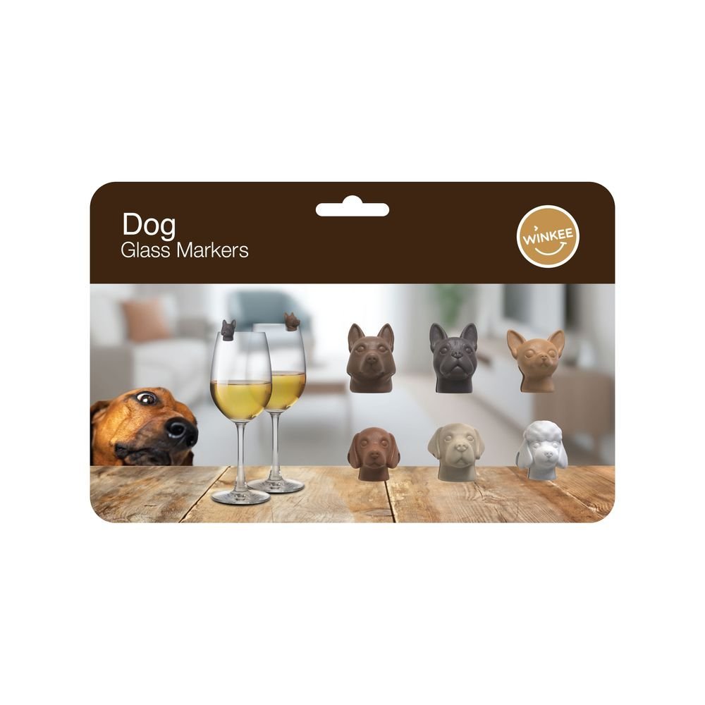 Marcadores Forma de Perros WinKee Pack 2 unidades