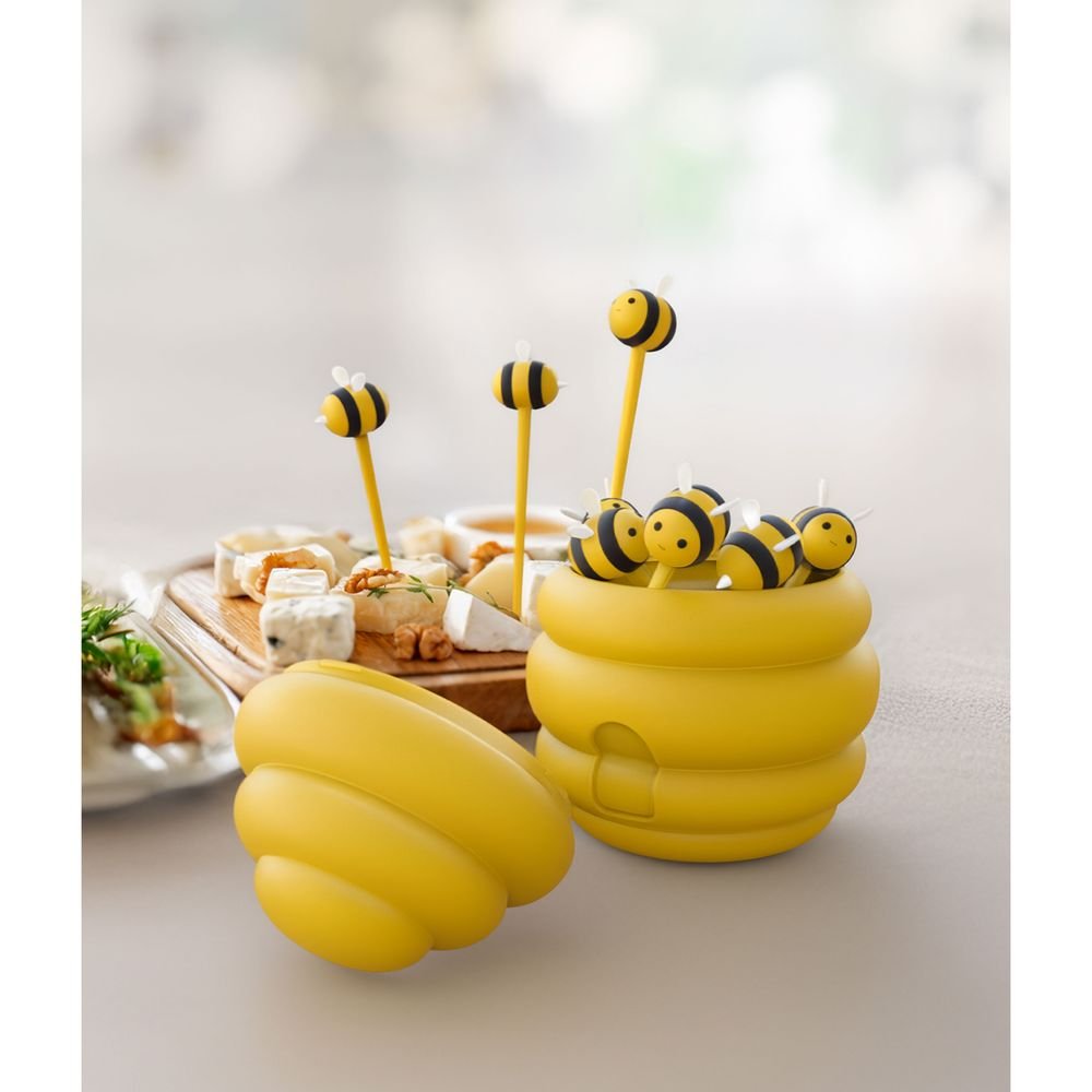Palillos y Bowl Abejas WinKee Pack de 2 unidades Imagen principal del producto
