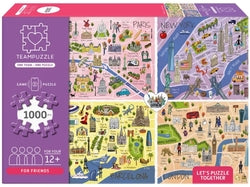 Puzzle Citytrips Teampuzzle 1000 piezas para adultos