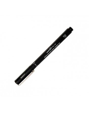 Rotulador Calibrado Uniball Pin 0,4 Negro | Uni-Ball | Pack 12 Unidades