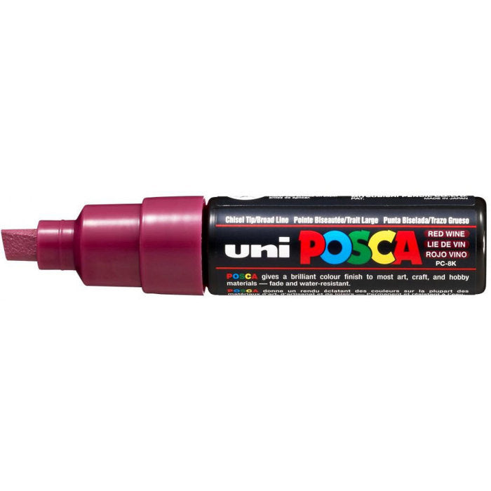 Rotulador Posca Pc-8K Vino | Posca | Pack 6 Unidades