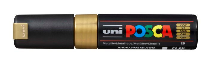 Rotulador Posca Pc-8K Oro Metalico | Posca | Pack 6 Unidades