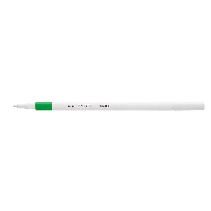 ROTULADOR UNIBALL EMOTT PEM-SY,6 VERDE | 10 UNIDADES | (UNI-BALL)