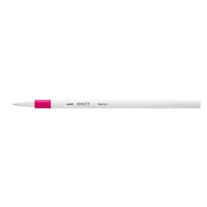 ROTULADOR UNIBALL EMOTT PEM-SY,13 ROSA | 10 UNIDADES | (UNI-BALL)