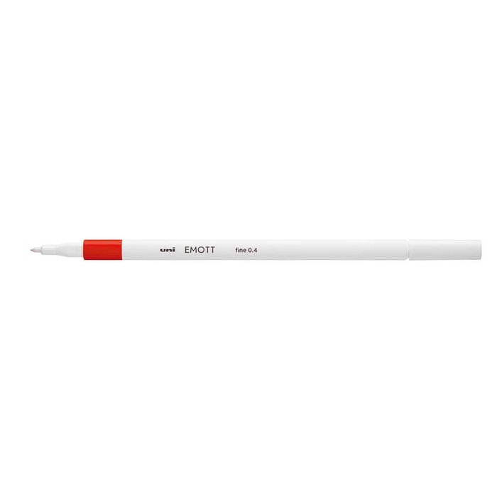 ROTULADOR UNIBALL EMOTT PEM-SY,15 ROJO | 10 UNIDADES | (UNI-BALL)