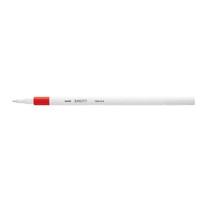 ROTULADOR UNIBALL EMOTT PEM-SY,16 VERMILION | 10 UNIDADES | (UNI-BALL)