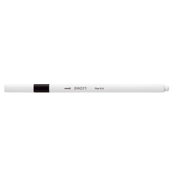 ROTULADOR UNIBALL EMOTT PEM-SY,24 NEGRO | 10 UNIDADES | (UNI-BALL) Imagen principal del producto