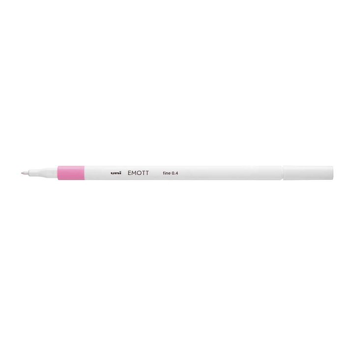 ROTULADOR UNIBALL EMOTT PEM-SY,51 ROSA CLARO | 10 UNIDADES | (UNI-BALL)