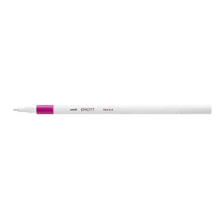 ROTULADOR UNIBALL EMOTT PEM-SY,67 ROSA VIVO | 10 UNIDADES | (UNI-BALL)