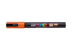 Rotulador Uni Posca Pc-3M Naranja | Posca | Pack 6 Unidades