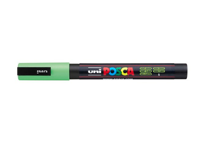 Rotulador Uni Posca Pc-3M Verde Claro | Posca | Pack 6 Unidades