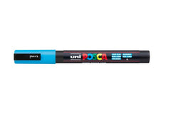 Rotulador Uni Posca Pc-3M Azul Claro | Posca | Pack 6 Unidades