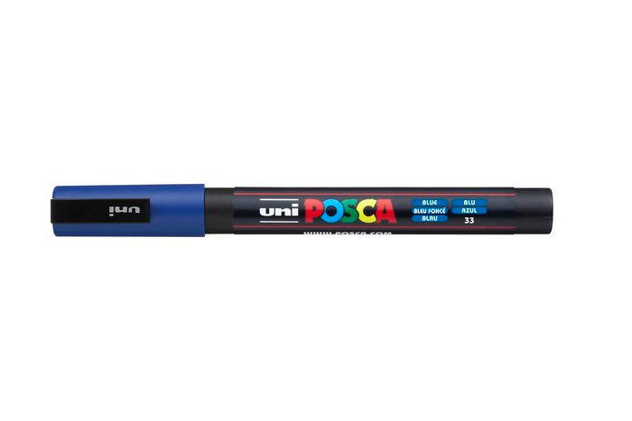 Rotulador Uni Posca Pc-3M Azul | Posca | Pack 6 Unidades Imagen principal del producto