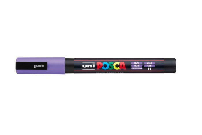 Rotulador Uni Posca Pc-3M Lila | Posca | Pack 6 Unidades Imagen principal del producto