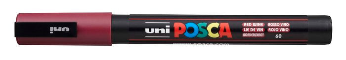 Rotulador Uni Posca Pc-3M Vino | Posca | Pack 6 Unidades