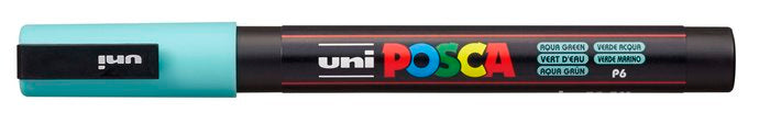 Rotulador Uni Posca Pc-3M Verde Marino | Posca | Pack 6 Unidades Imagen principal del producto