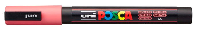 Rotulador Uni Posca Pc-3M Rosa Coral | Posca | Pack 6 Unidades