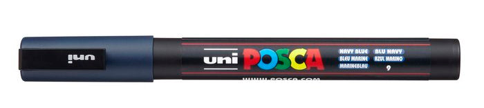 Rotulador Uni Posca Pc-3M Azul Marino | Posca | Pack 6 Unidades