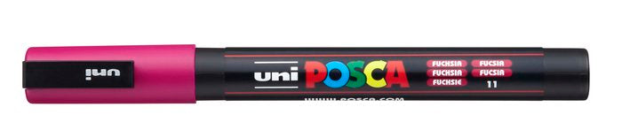 Rotulador Uni Posca Pc-3M Fucsia | Posca | Pack 6 Unidades