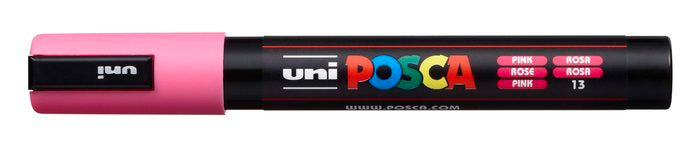 Rotulador Uni Posca Pc-5M Rosa | Posca | Pack 6 Unidades