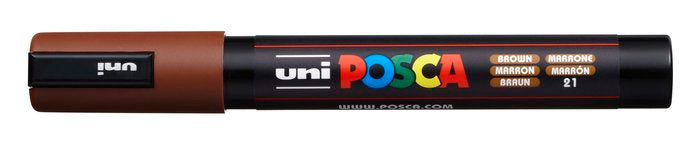 Rotulador Uni Posca Pc-5M Marron | Posca | Pack 6 Unidades Imagen principal del producto