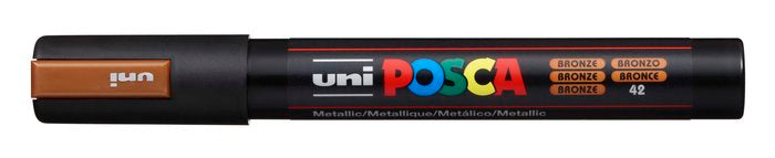Rotulador Uni Posca Pc-5m Bronce Metálico