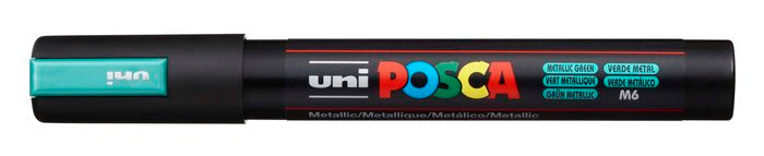 Rotulador Uni Posca Pc-5M Verde Metalico | Posca | Pack 6 Unidades