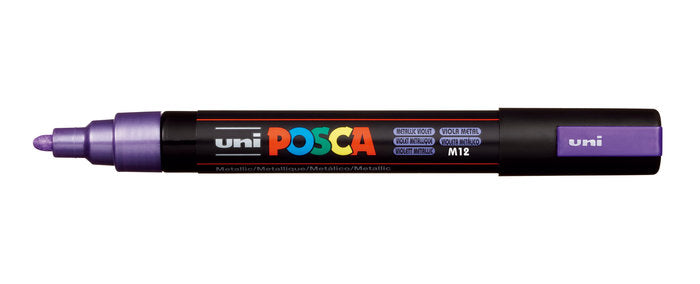 Rotulador Uni Posca Pc-5M Violeta Metalico | Posca | Pack 6 Unidades Imagen principal del producto