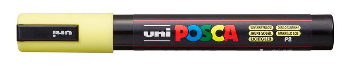 Rotulador Uni Posca Pc-5M Amarillo Sol | Posca | Pack 6 Unidades