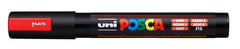 Rotulador Uni Posca Pc5-M Fluor Rojo | Posca | Pack 6 Unidades