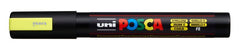Rotulador Uni Posca Pc5-M Fluor Amarillo | Posca | Pack 6 Unidades