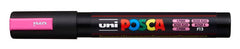 Rotulador Uni Posca Pc5-M Fluor Rosa | Posca | Pack 6 Unidades