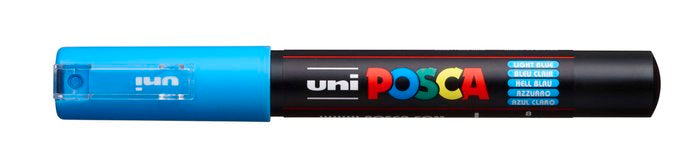 Rotulador Uni Posca Pc-1m Azul Claro